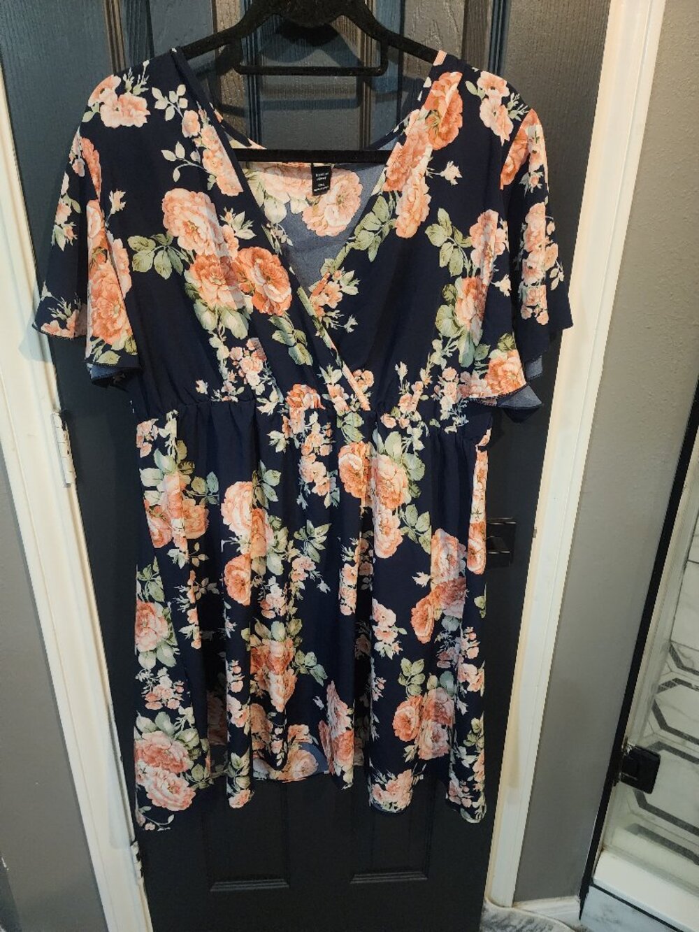 Shein 2XL Floral Dress